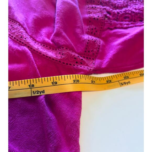 Soft surroundings pink top - Picture 6 of 7